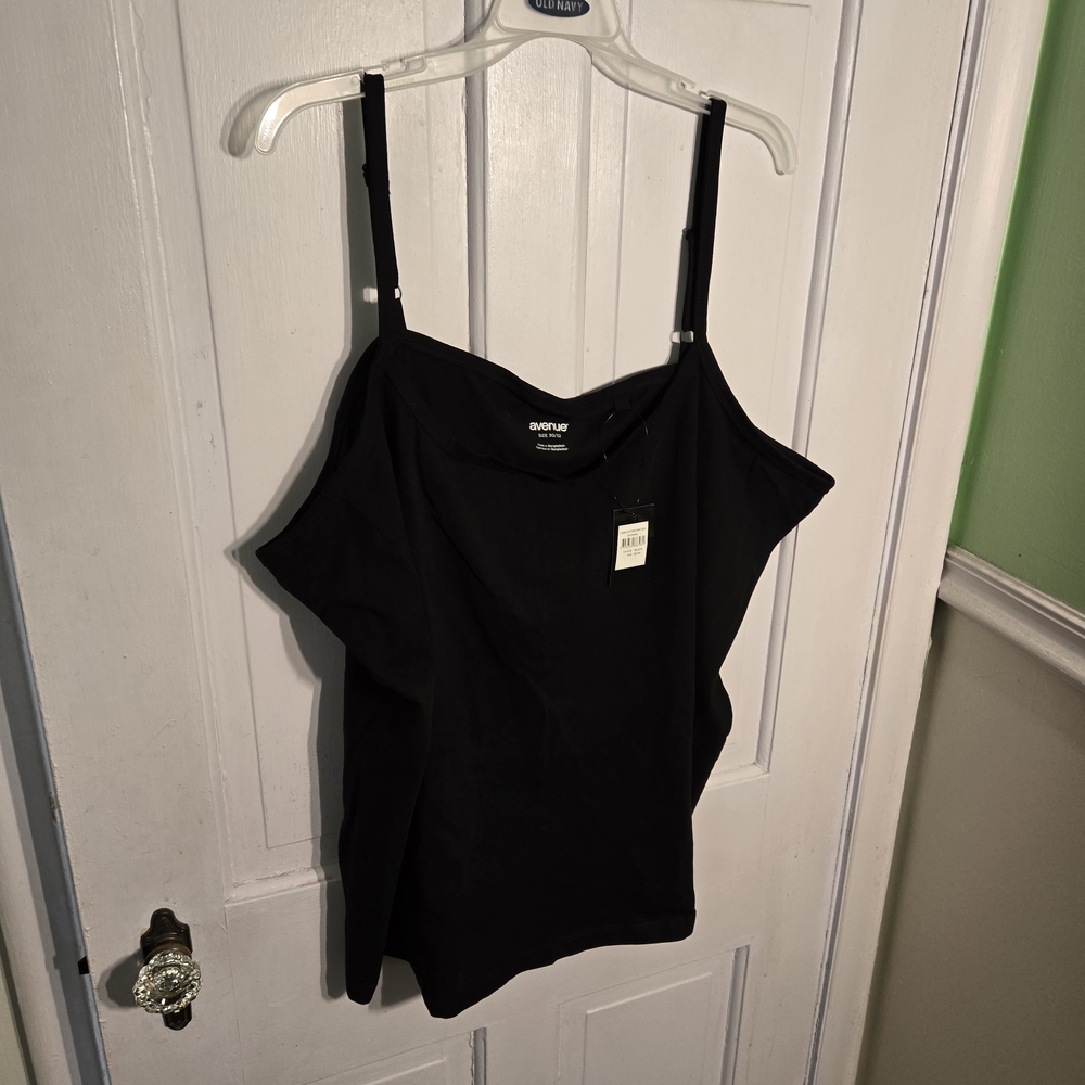Avenue Black Camisole Top